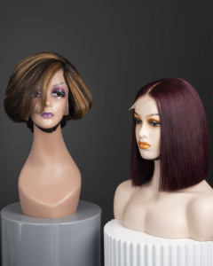 วิกผมเวียดนามทรงสั้นแบบตัดแต่งได้  รับทำสีผมเวียดนามทุกสี - Product Image 4