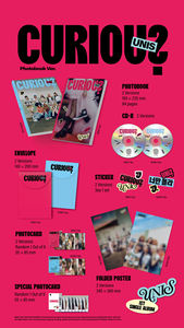UNIS - [ CURIOUS ] 1er album solo (version photobook) Album KPOP Best Seller en Corée - Product Image 6