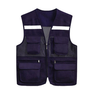 Vente chaude de haute qualité logo personnalisé impression nouveauté dernière conception sans manches gilet de sécurité - Product Image 1