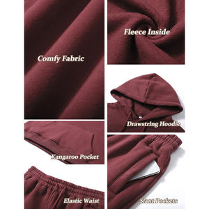 Chándal Informal al por Mayor, Sudadera Holgada de Algodón, Ropa Deportiva de Invierno, Ropa para Entrenamiento y Trotar, Chándales para Mujer - Product Image 5