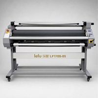 Machine à plastifier à froid automatique pneumatique économique LeFu LF1700-D5, 1630 mm, grand format, pour affiches et vinyle, garantie 2 ans