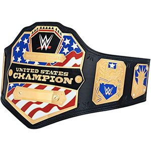 แผ่นทองเหลืองหนา3มม. พร้อมหินคริสตัลเข็มขัดชื่อแชมป์ WWf สำหรับสตรี - Product Image 1