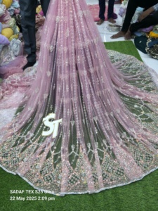 ลูกปัดทำมือนำเข้าพร้อมลำดับใหม่ผ้าสำหรับทำเสื้อผ้างานแต่งงาน - Product Image 2