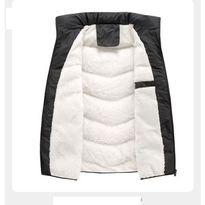 Chaleco acolchado informal de alta calidad para hombre, transpirable, hecho a medida, con tela de lona, chaleco acolchado de temporada de invierno Moq bajo, novedad - Product Image 3