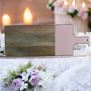 Bloc à découper en bois de qualité supérieure, design unique, écologique, passe au lave-vaisselle et multifonctionnel pour la viande, le fromage, les fruits - Product Image 3