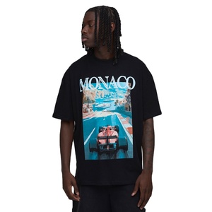 Camiseta Informal Sólida de Manga Corta, de Poliéster/Algodón, Corte Regular, Transpirable, Cómoda, Ropa Urbana, Ropa de Verano - Product Image 1