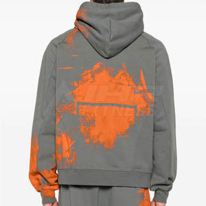 Nueva llegada de calidad superior de los hombres sudaderas con capucha de invierno 100% de algodón ropa casual con capucha transpirable para adultos - Product Image 3