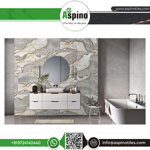 Carreaux de porcelaine émaillés numériques antidérapants durables de 600x1200mm Design moderne pour chaque chambre Accents scolaires Appartements - Product Image 4