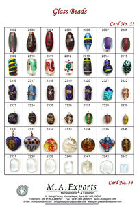 Perles de verre fantaisie au chalumeau attrayantes pour la fabrication de bijoux et perles de verre les plus vendues pour la fabrication de bracelets pour les amateurs - Product Image 2