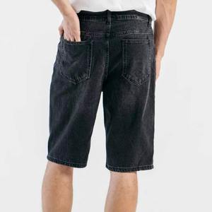 Oem-Short chic en denim déchiré pour homme, style urbain, décontracté, moyen, extensible, pour l'été - Product Image 2