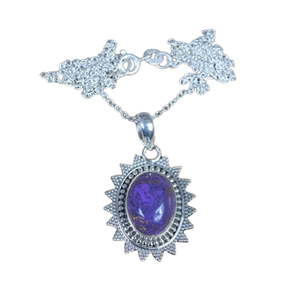 925 Sterling Silver Turquoise Gemstone Wholesale Pendentif Fine Jewelry Pendentif Avec 925 Timbre Argent Femmes Pendentif Bijoux - Product Image 1