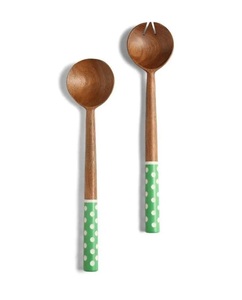 ชุดเสริฟสลัดสแตนเลสพร้อมเครื่องใช้บนโต๊ะอาหารเป็นมิตรต่อสิ่งแวดล้อม - Product Image 1