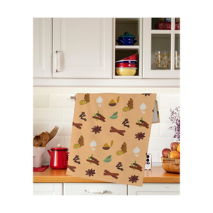 Ecológico Golf Multi Floral algodón orgánico bordado cocina 45x65cm 200 GSM secado rápido resistente a la decoloración toallas sostenibles - Product Image 4