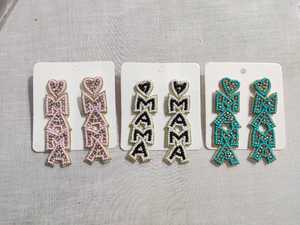 Joyería de moda pendientes bordados con cuentas de la India pendientes hechos a mano para mujeres y niñas aspecto clásico - Product Image 3