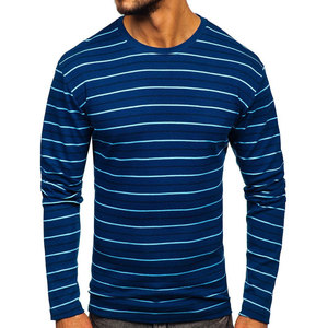เสื้อยืดแขนยาวสำหรับผู้ชายเสื้อยืดระบายอากาศสวมใส่สบายมาใหม่ - Product Image 1