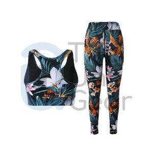 Conjunto Deportivo para Mujer de Alta Demanda, Brasier Deportivo Reversible de Alta Calidad, Traje de Yoga Personalizado, Ropa Deportiva, Talla Grande, Impermeable - Product Image 2