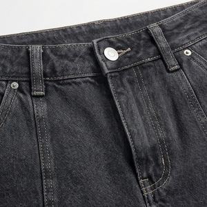 Customized Color Women's Jeans <b>Cargo</b> Regular <b>Wide</b> <b>Leg</b> Denim Pants Ladies Streetwear Trousers Premium Quality Breathable Cotton - Product Image 4