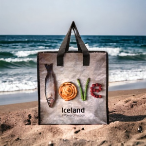 Custom <b>Reusable</b> PP Woven Shopping <b>Bag</b> with Logo | Eco-Friendly Supermarket Tote | Wholesale Promotional <b>Bag</b> - Product Image 1