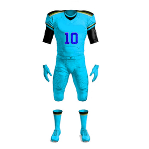 Camiseta de fútbol americano de buena calidad de estilo liso Camiseta de fútbol americano - Product Image 2