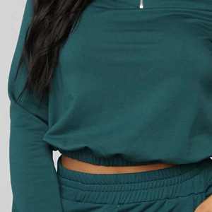 Ensemble de survêtement léger en coton 100% respirant et imprimé pour femmes, doux, extensible, décontracté, pour le printemps, avec un design 2 en 1 - Product Image 5