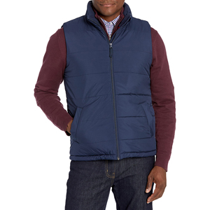 Chaleco Acolchado sin Mangas para Hombre, Impermeable, de Alta Calidad, con Cierre, Ligero, Chaqueta de Invierno, Diseño Personalizado, Venta al Por Mayor - Product Image 1