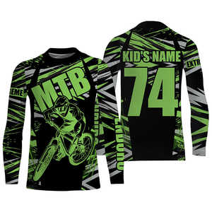 Personalizable uno por uno Downhill MTB Mountain Bike Jerseys Ropa deportiva Ropa para ciclismo de montaña Servicio OEM disponible - Product Image 5