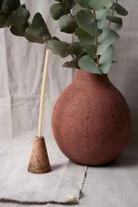 Porte-bougie en bois de haute qualité avec un design attrayant pour la décoration de table et de bureau de Noël, support à bougie de qualité supérieure - Product Image 2