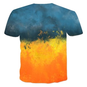 เสื้อยืดคอกลม 3d พิมพ์ Street แฟชั่น T เสื้อผู้ชายผู้หญิง Cool รูปแบบบทคัดย่อสปอร์ตระบายอากาศออกกําลังกายแขนสั้น - Product Image 2