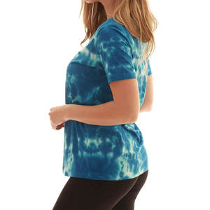 Fabrication sur mesure T-shirts biologiques de haute qualité à impression complète T-shirts en polyester spandex sublimé pour femmes personnalisés OEM - Product Image 2