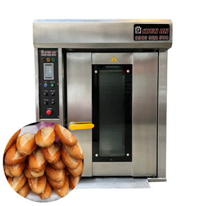 Four rotatif à pain commercial four rotatif à 8 plateaux pour boulangerie avec moteur de chariot Altuntop 1Hp four gaz et usine électrique - Product Image 1