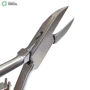 Cortauñas Profesional de Acero Inoxidable de Alta Calidad, Corte Plano, para Uñas Encarnadas, Manicura y Pedicura, con Abertura de Mandíbula Ancha - Product Image 3