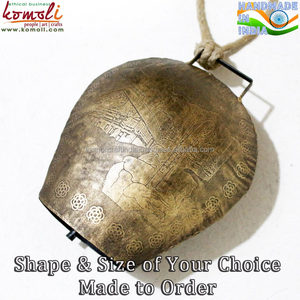 De haute qualité pour prévenir la perte d'animaux, grandes cloches de vache, Design de gravure, vente en gros, cloches de vache pour la vente en gros depuis l'inde - Product Image 5