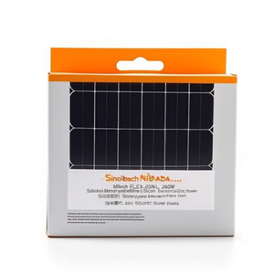 Panel Solar Plegable de Alta Eficiencia Sinoltech FLEX-03NL-260W con Silicio Monocristalino y Cubierta Frontal de Vidrio - Product Image 2