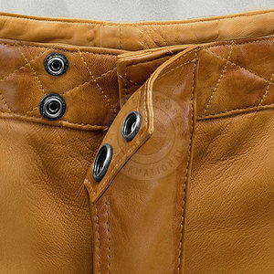 Hecho en Pakistán Pantalones de cuero de la mejor calidad para hombre Venta caliente hecha en fábrica Pantalones de cuero duraderos para hombre - Product Image 5