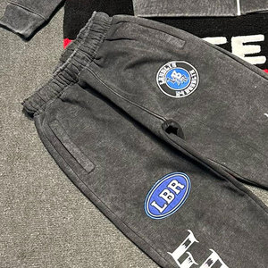 ชุดวอร์มแบบมีฮู้ดผ้าฟอกสีสไตล์วินเทจ พิมพ์ลาย ระบายอากาศ น้ำหนักเบา สำหรับฤดูหนาว พร้อมป้ายสั่งทำพิเศษ สีซีดจางแบบโดนแดด 100% - Product Image 2