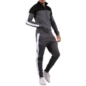 Survêtement en coton personnalisé de haute qualité pour hommes avec capuche vêtements de sport à manches longues pantalons courts en gros pour adultes - Product Image 1