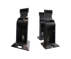 Gabinete de quiosco fabricado de acero con recubrimiento en polvo Carcasa de exhibición de terminal OEM ODM para aplicación de soporte de Información Pública Hecho en Vietnam - Product Image 1
