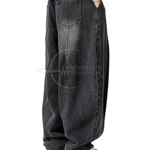 Best Quality 2025 Wide Leg Pants Custom Color New Design Design Men High Quality Fashion Pants For Men - Product Image 6
