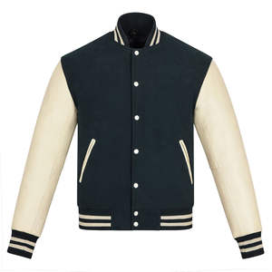 Chaqueta Bomber Varsity de Estilo Urbano para Hombre, Nueva Llegada al por Mayor, Alta Calidad, Ecológica, Resistente al Viento, Transpirable y de Secado Rápido - Product Image 1
