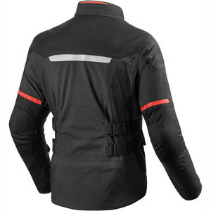 Vestes de moto en polyester avec logo personnalisé Blouson de moto en cuir pour homme coupe ajustée rembourrage de protection Style de rue - Product Image 4