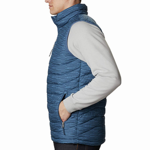 Hot Sale Gilet Jacket Sleeveless Zipper Up Stand Collar Warm Winter Outwear Gilet Jackets For Adults Men's - Product Image 3