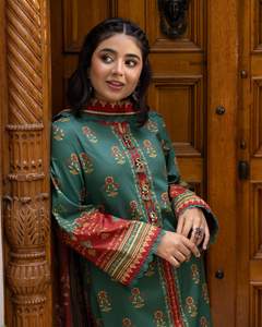 Vêtements traditionnels afghans pour femmes personnalisés Vêtements ethniques en soie et coton du fabricant pour filles 519 Produit à vendre - Product Image 4