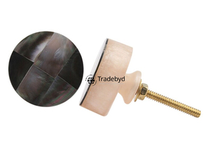 Tiradores de cajón minimalistas de resina hechos a mano elegantes para armario de baño de cocina-Tradebyd - Product Image 2