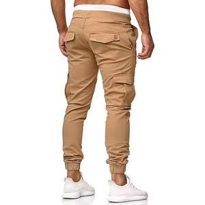 Pantalons cargo pour hommes, nouvelle arrivée, vente directe d'usine au Pakistan, design multi-poches, couleur unie, pantalons cargo pour hommes OEM - Product Image 4