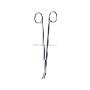 Tijeras Thorek-Feldman de Acero Inoxidable Premium, Curvas sobre Planas, Instrumento Quirúrgico para Disección de Vesícula Biliar, Certificación CE ISO, OEM - Product Image 6