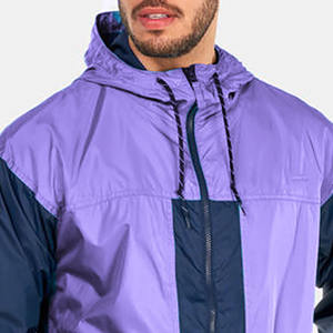 Chaquetas Cortavientos Personalizadas de Estilo Urbano para Universidades, Chaqueta Deportiva de Invierno Tejida, Chaqueta Cortavientos Transpirable para Hombre - Product Image 5