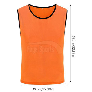Maillots et gilets de football pour adultes - Respirants, légers, 100% polyester, couleurs et logo personnalisés, équipement d'entraînement de haute qualité pour hommes - Product Image 5