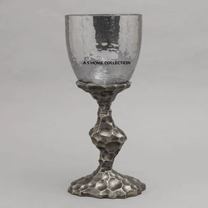 เชิงเทียนโลหะชุบนิกเกิลรูปทรงเขากวาง ดีไซน์หรูหราทันสมัย เป็นมิตรกับสิ่งแวดล้อม ผลิตด้วยมือ เหมาะสำหรับตกแต่งบ้านในงานแต่งงานและคริสต์มาส - Product Image 4