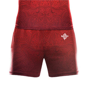 ชุดยูนิฟอร์มรักบี้แบบใหม่ล่าสุดปี 2025 คอวี ระบายอากาศได้ดี แขนสั้น สไตล์ปรับแต่งได้ ผลิตจากโพลีเอสเตอร์ 100% คุณภาพสูง สำหรับขาย - Product Image 3