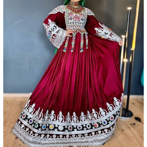 Venta caliente Afghan Kuchi Vestidos para mujeres 2025 Venta al por mayor Original de alta calidad Afghan Kutchi vestido para mujeres al mejor precio - Product Image 6